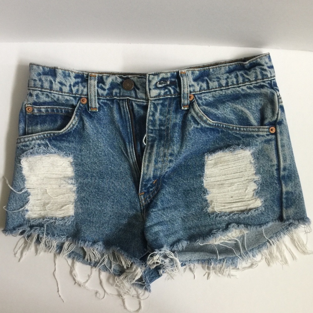 12th Tribe Vintage Thrasher Levi Denim Shorts